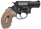 Taurus 285621VZ19 856  38 Special 6rd 2", Matte Black Carbon Steel, Brown VZ Cyclone Grip