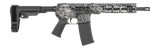 Shark Coast Tactical SCC07312TOPO-P Topography  5.56 NATO 30+1 10.50" Black Nitride Threaded Barrel, Aluminum Receiver w/Picatinny Rail, M-LOK Handguard, Black Polymer SB Tactical SBA3 Brace, Polymer