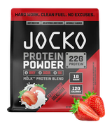 JOCKO 29116 STRAWBERRY PROTEIN POWDER BAG