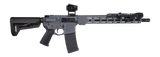 Shark Coast Tactical SCTARGCC Grey Night Bundle 5.56 NATO 10+1 16" Black Nitride Barrel, Gray Cerakote Aluminum Receiver w/Picatinny Rail, M-LOK Handguard, Black Polymer Stock & Grip, StreamLight ProT