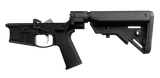 Shield Arms SA-SA15FB SA-15 Complete Lower Receiver Multi Aluminum Black Anodized B5 Systems Bravo for AR-15