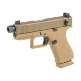 GLOCK 43X 9MM 15RD 3.92" TB FDE