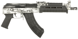 Century Arms HG7673N Draco  7.62x39mm 30+1 6.25" Black Threaded Barrel, Black Magpul AK Handguard, Distressed White Cerakote Steel Receiver, Black Polymer Grip, Right Hand