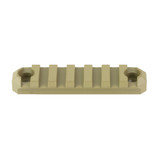 GROVTEC RAIL MLOK 7 SLOT 3" COY