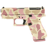 GLOCK 43X 9MM 10RD MOSK PINK FROG
