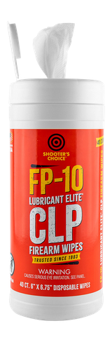 SHOOTERS SHF-40C-FP10 FP-10 LUBRICANT ELITE WIPES