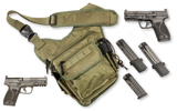 Smith & Wesson 13928 M&P M2.0 Compact Bug Out Bundle 9mm Luger 15+1(2)/23+1(2) 4", Black, Polymer Frame With Picatinny Rail, Optic Cut Slide, Includes Bug Out Bag (No Manual Safety)