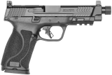 Smith & Wesson 13586 M&P M2.0  Full Size 45 ACP 10+1, 5.12" Black Armornite Steel Threaded Barrel & Optic Ready/Serrated Slide, Matte Black Polymer Frame w/Picatinny Rail