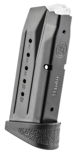 Smith & Wesson 194530000 M&P Compact 12rd 9mmLuger Blued Steel
