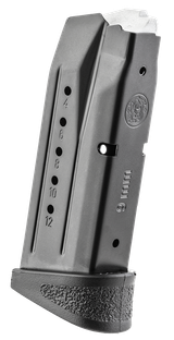 Smith & Wesson 194530000 M&P Compact 12rd 9mmLuger Blued Steel