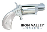 Mini-Rev 22Mag 1 1/8"S FS Pearl Grip