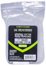 Breakthrough Clean BTCPS11250 Square Patches 243/270 Cal 1.5" 50 pieces