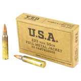 223 Rem 55Gr FMJ LC 20/bx 1000/cs