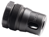 Dead Air RXD675 XRF Xeno Rimfire Muzzle Brake Black Nitride 17-4PH Stainless Steel M10x1 Threads 1.21" OAL 0.81" Diameter