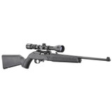 RUGER 10/22 22LR 18.5" 10RD SCOPE BK