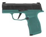 SIG P365X 9MM 3.1" 12RD TEAL/BLK OR