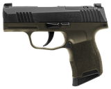 SIG P365 9MM 3.1" 10RD GRN/BLK OR