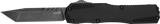 Kershaw 9000T Livewire  Automatic 3.30" OTF Tanto Plain Black DLC CPM MagnaCut Steel Blade, Black Anodized Aluminum Handle, Includes Pocket Clip