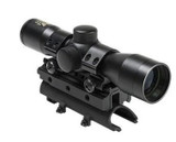 SKS Combo  Tri Mount 4x30 Comp Scope 1" Rings