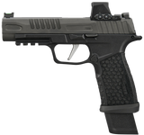 Sig Sauer 365XF9BFORXX P365 Fuse 9mm Luger 17+1/21+1 4.30" ROMEO-X COMPACT w/ Fiber Optic Front, Black Serrated Rear