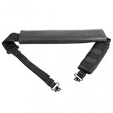 Shotgun Bandolier Sling W/Sling Swivels Blk