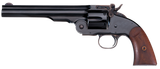 Taylors & Company 550639 Second Model Schofield 45 Colt (LC) Caliber with 7" Barrel, 6rd Capacity Cylinder, Overall Blued Finish Steel & Walnut Grip