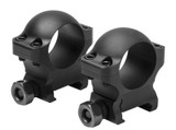 VISM 1" Hunter Rings Black 0.9" Height