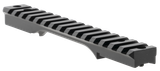 Christensen Arms 8100001203 One Piece Scope Base-STD Rem 700 Action  Black Anodized