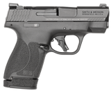 Smith & Wesson 13534 M&P Shield Plus Optic Ready Compact 9mm Luger 10+1/13+1 3.10", Black, Optic Cut Slide, Polymer Frame, Tritium Sights (NO Thumb Safety)