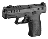 CZ-USA 01578 P-10 C  Compact Frame 9mm Luger 10+1 4.02" Black Nitride Barrel, Black Nitride Steel Optic Ready/Serrated Slide, Black Polymer Frame w/Accessory Rail, Interchangeable Backstrap Grip
