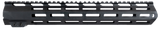 Aim Sports MTM13L308 AR Handguard  13.50" Low M-LOK Style Made of  6061-T6 Aluminum with Black Anodized Finish for 308 Cal AR-10