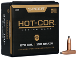 Speer 1605 Hot-Cor  277Cal 150gr Spitzer Soft Point 100 Per Box/5 Case