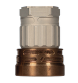 Q LLC ACCE9MOUNTTRILUGCLEAR Erect9r Three-Way Mount 9mm Aluminum/Stainless Steel Clear Hardcoat Anodized Tan