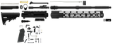 TacFire SSRK556LPK Lower Parts Kit Unassembled Rifle Kit 223 Rem/5.56x45mm NATO AR Platform  Aluminum 1/2"-28 tpi