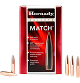 Hornady 30715 Match  30 Cal .308 178 gr Hollow Point Boat Tail Match 100 Per Box/ 15 Case