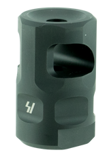 Strike Industries SAILCOMP Sail Comp  Black Steel with 1/2"-28 tpi Threads, 1.57" OAL & 0.26" Diameter for 223 Rem, 5.56x45mm NATO AR-Platform