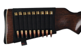 GrovTec US Inc GTAC81 Buttstock Cartridge Holder  Elastic 9rd Rifle Buttstock Mount