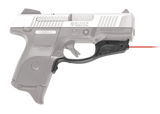 Crimson Trace 0150401 Laserguard  Fits Ruger SR9c/SR40c, Red Laser Black Polymer