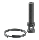 TacFire MAR090R Takedown Pin Rear Black Steel AR-15