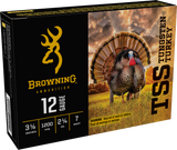 Browning Ammo B193921247 TSS Tungsten Turkey 12Gauge 3.50" 2 1/4oz Tungsten 7Shot 5 Per Box/10 Case