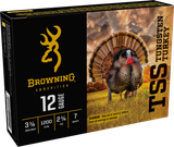 Browning Ammo B193921247 TSS Tungsten Turkey 12Gauge 3.50" 2 1/4oz Tungsten 7Shot 5 Per Box/10 Case