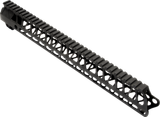 TIMBER CREEK OUTDOOR INC ME15HGBL Enforcer Handguard AR-15 Black Hardcoat Anodized Aluminum 15" Picatinny/M-LOK