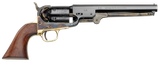 Pietta PF51CH36712 1851 Navy Steel 36 Cal 7.50" 6rd Color Case Hardened Frame Blued Cylinder Blued Octagon Barrel Walnut Grip
