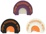 Foxpro HYBRID SPUR COMBO Crooked Spur Hybrid Spur Combo Pack Diaphragm Call Double Reed Turkey Sounds Attracts Turkeys Black/Purple/White 3 Piece