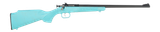 Crickett KSA2346 My First Rifle Gen2 22 LR 1rd 16.10" Blued Single Shot Barrel, Drilled & Tapped Receiver, Blue w/Gold Webbing Fixed Synthetic Stock
