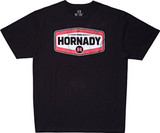 Hornady 99607L Hornady T-Shirt Black Cotton Short Sleeve Large