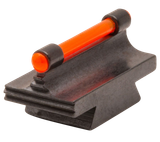 TruGlo TGTG95343RR Front Sight  Red Front Fiber Optic/Black Frame 3/8" Dovetail, .343" High