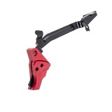 Tyrant CNC TDGTRIG34REDBLACKBAR I.T.T.S Trigger/Bar Red/Black Fits Glock Gen3-4