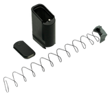 Shield Arms SAS15ME10BLK Magazine Extension  Extended 10rd Compatible w/ Shield Arms S15 Magazine Black Anodized Aluminum