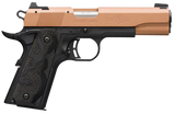 Browning 051895490 1911-22 Black Label Full Size Frame 22 LR 10+1, 4.25" Matte Stainless Steel Barrel, Copper Cerakote Serrated Slide, Matte Black Polymer Frame w/Beavertail, Black Laminate Wood Grip